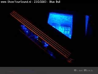 showyoursound.nl - Blue Bulls Ice Install . . . - Blue Bull - 43.jpg - Beetje close-up . . .